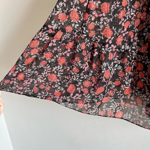 MISA Carnelian Blooms Agyness Skirt — Size Large - Picture 11 of 16